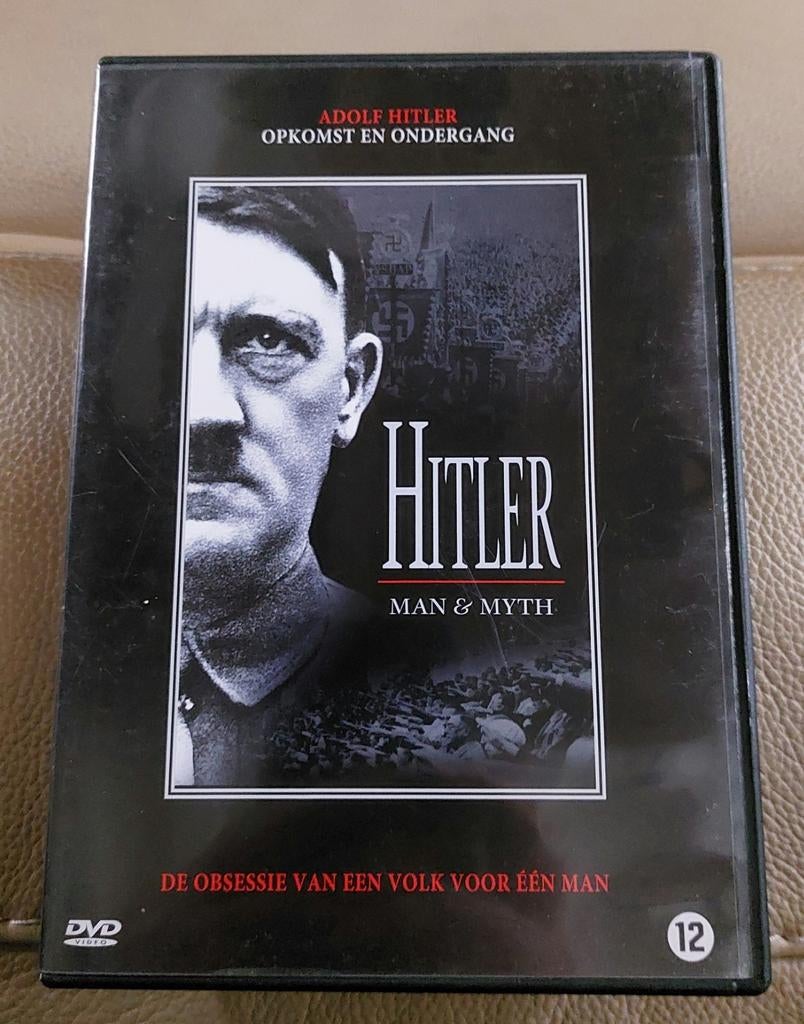 DVD  - HITLER - MAN & MYTH, Vanaf 12 jaar, Ophalen of Verzenden, Zo goed als nieuw, Biografie