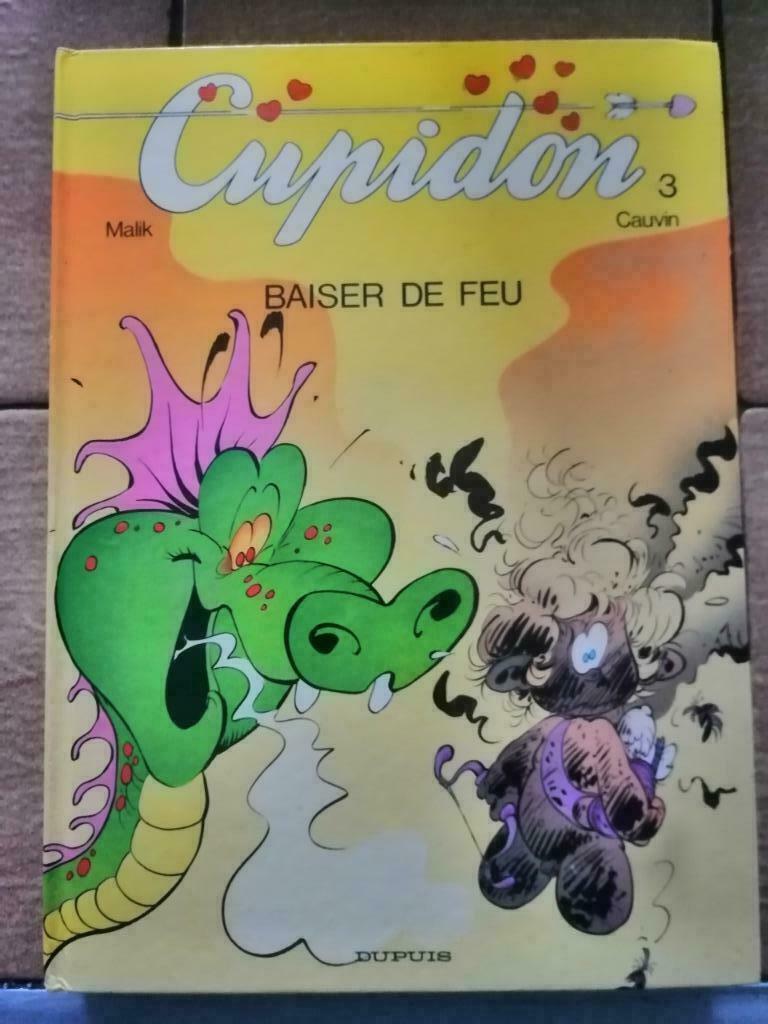 CUPIDON 3 Baiser de feu EO 1991 Malik Cauvin BE, Enlèvement ou Envoi, Utilisé