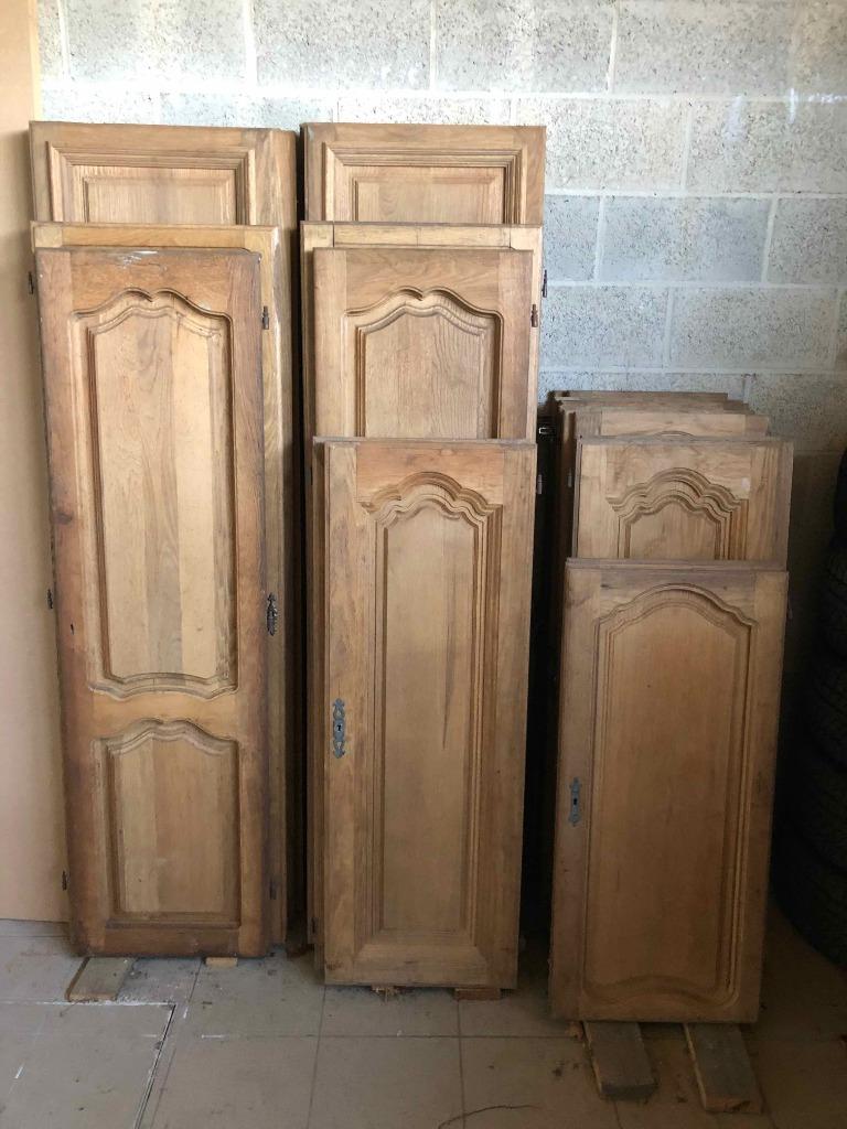 Portes en chêne, Bricolage & Construction, Enlèvement, Utilisé