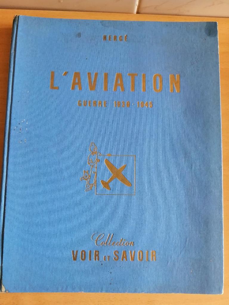 Timbre Tintin L'aviation guerre 1939 - 1945 (vide) de 1953, Enlèvement ou Envoi