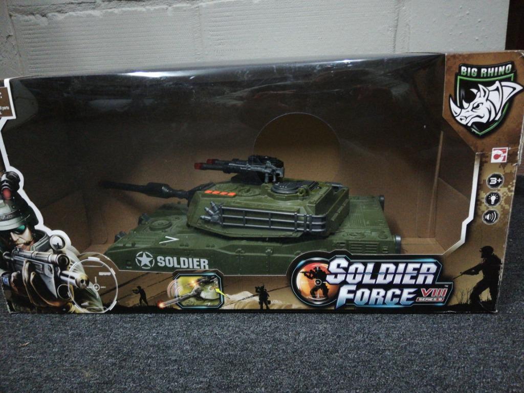 Speelgoed leger tank groot, Ophalen, Zo goed als nieuw