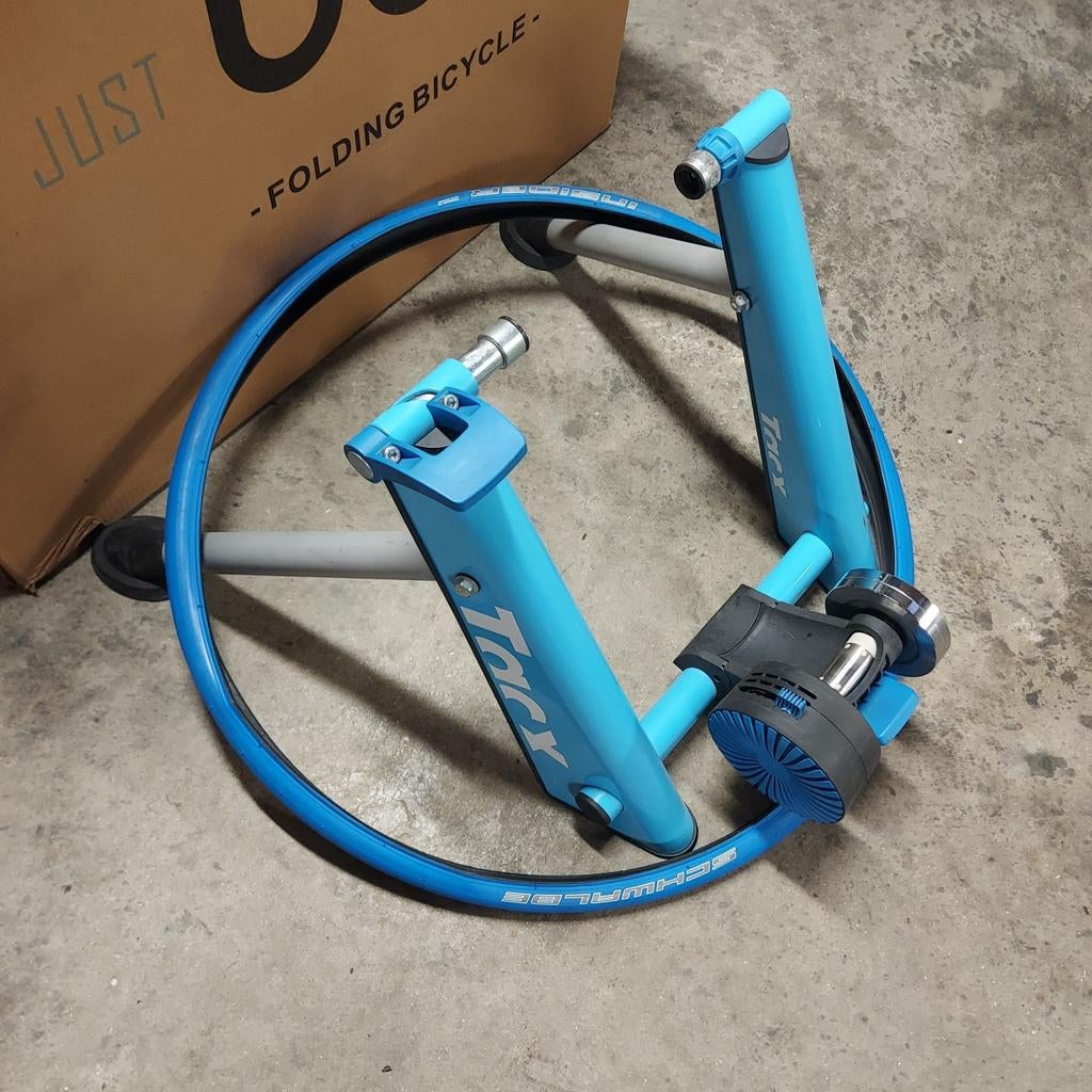 Tacx rollen met bijhorende band., Ophalen