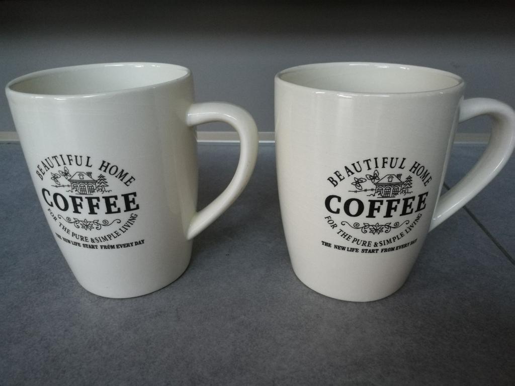 2 koffiemokken, Ophalen of Verzenden, Nieuw