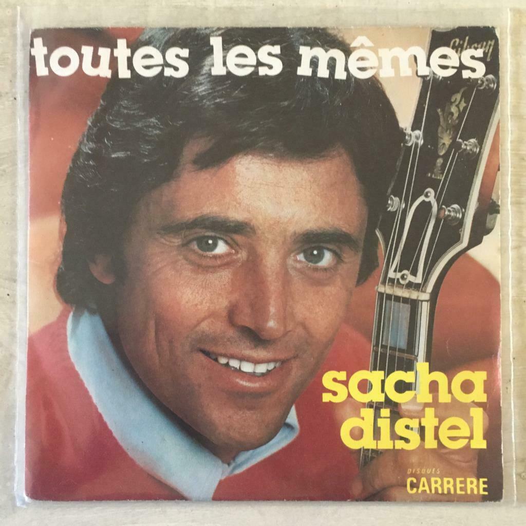 7" Sacha Distel - Toutes Les Mêmes (CARRERE 1976) VG+, Envoi, Utilisé, Pop