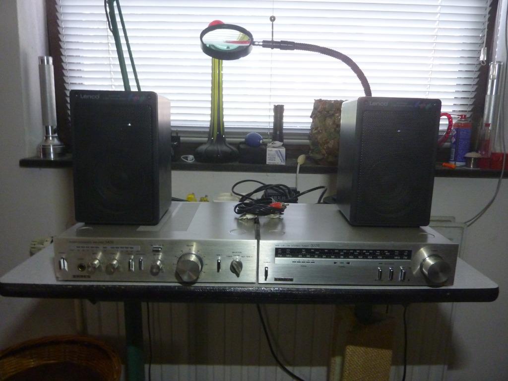 Vintage Erres stereo set, Gebruikt, Tuner of Radio, Losse componenten, Ophalen
