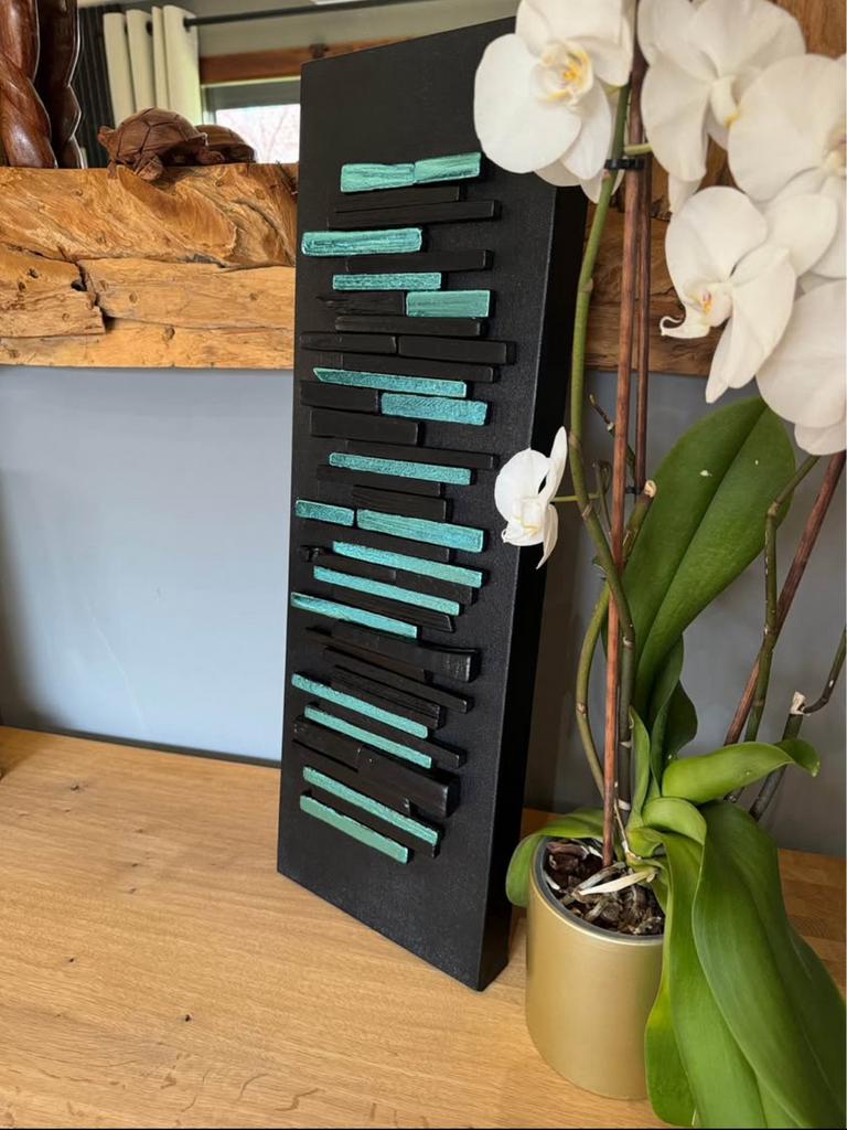 3D-decoratiebord, Ophalen, 20 cm, Meerkleurig, 60 cm