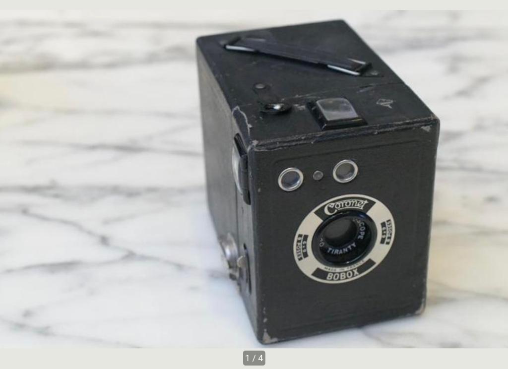 Coronet BoBox boxcamera, Ophalen of Verzenden, 1940 tot 1960, Fototoestel