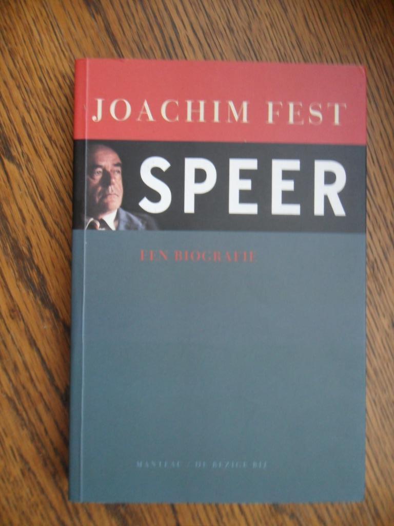 speer, een biografie  joachim fest, Verzenden, Zo goed als nieuw