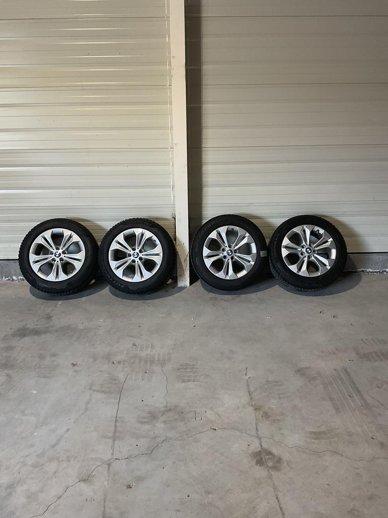 BMW X1 velgen winterset, Ophalen, Gebruikt, Banden en Velgen, 17 inch