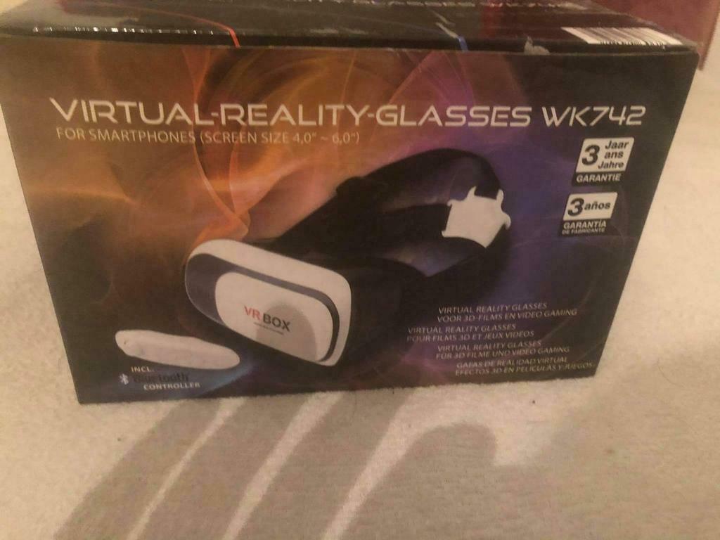Lunettes virtuelles pour jeux ou films neuve, Consoles de jeu & Jeux vidéo, Virtual Reality, Enlèvement ou Envoi, Neuf