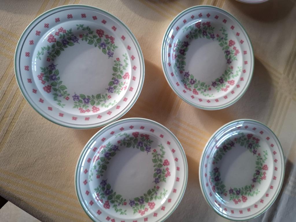 4 borden Gien Joli Matin, Antiek en Kunst, Ophalen