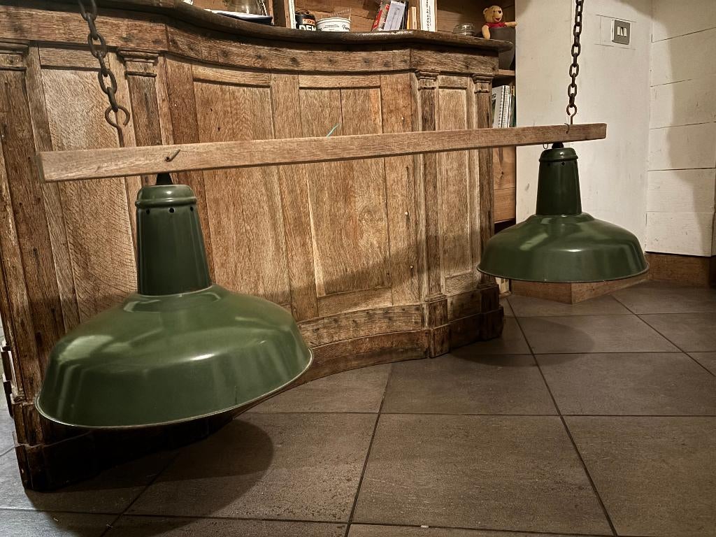 Hanglampen - industriële lampen, Antiek en Kunst, Ophalen