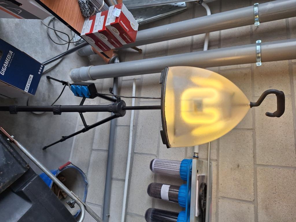 Werklamp 360 met statief, Ophalen, Gebruikt, Met statief, Lamp