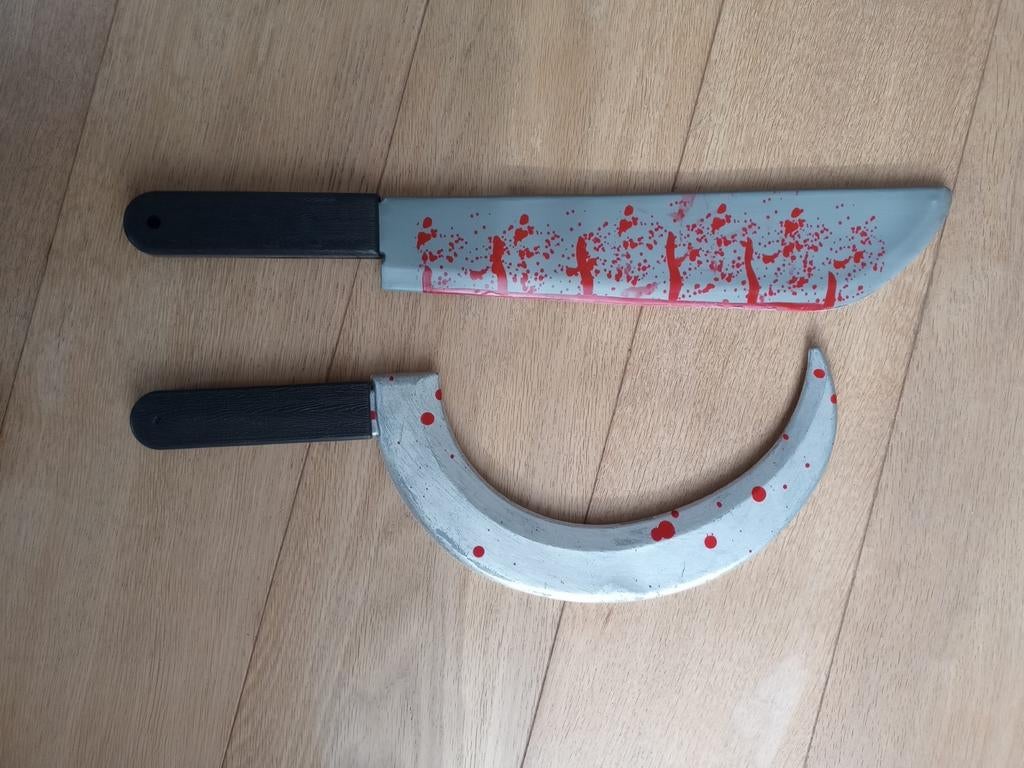 Halloween vampier accessoires, Ophalen of Verzenden, Zo goed als nieuw