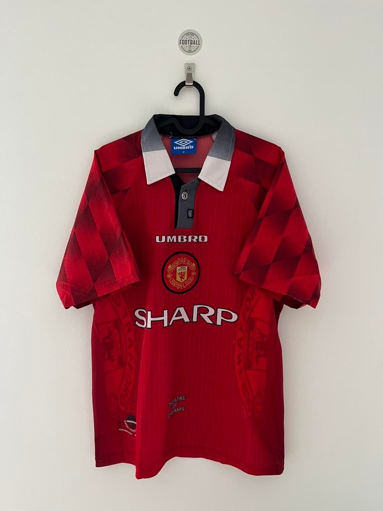 Voetbalshirt Manchester United maat M retro, Ophalen of Verzenden
