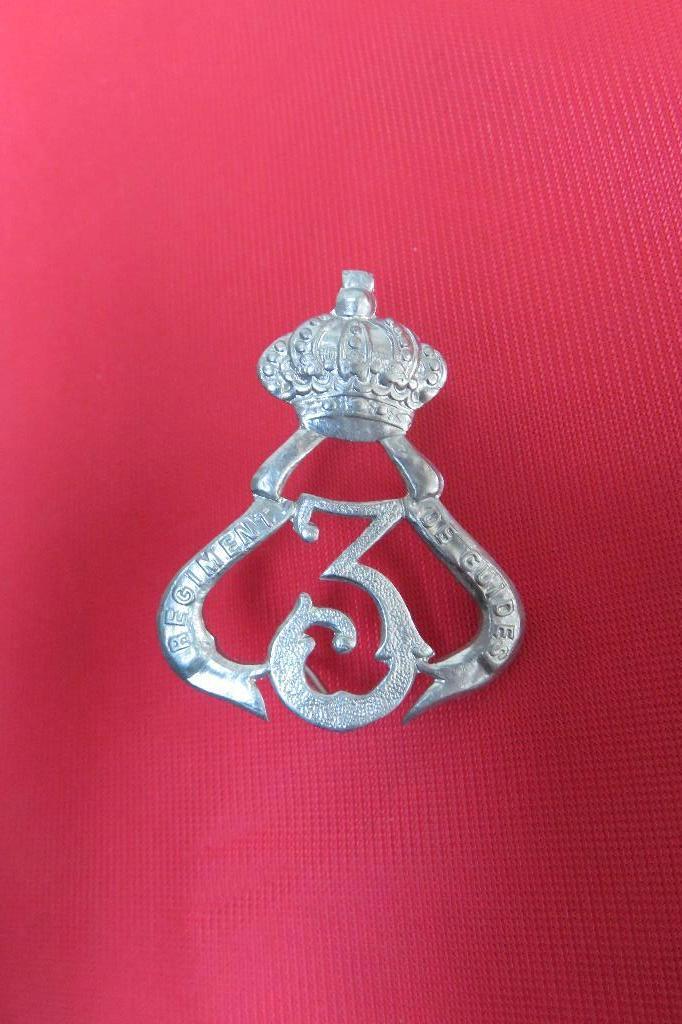 Insigne de béret 3ième Guides, Enlèvement ou Envoi, Armée de terre, Emblème ou Badge