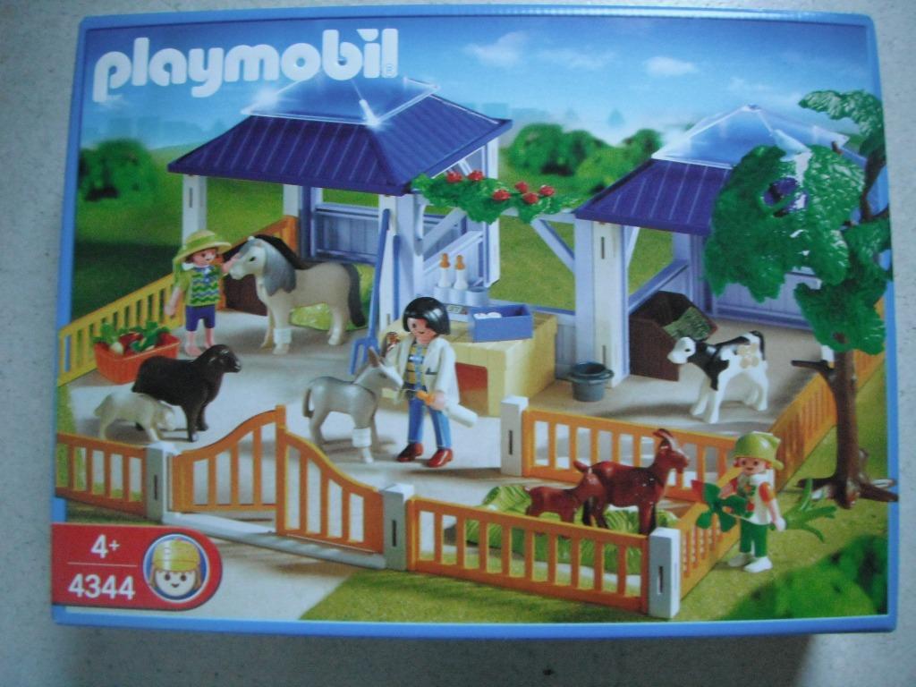 playmobil dierenverzorgingsplaats 4344 nieuw, Ophalen of Verzenden, Nieuw, Complete set