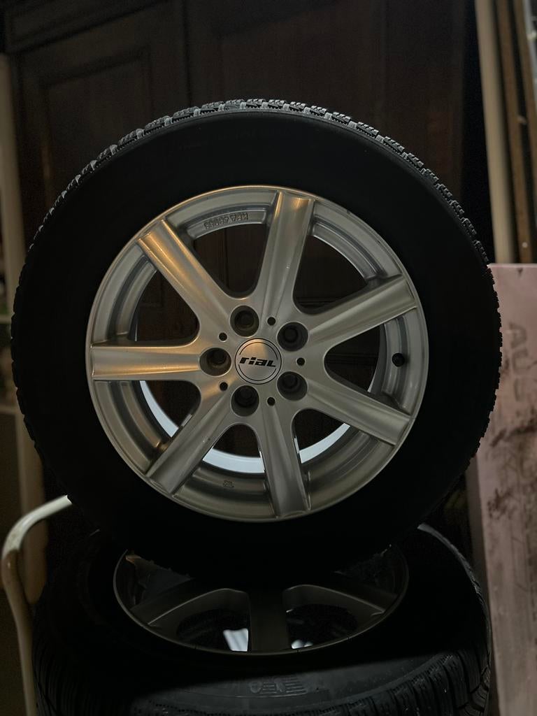 Winterset Michelin 5x108  Ford / Peugeot / Citroen / Volvo, Auto-onderdelen, Ophalen, 16 inch, Banden en Velgen, Winterbanden