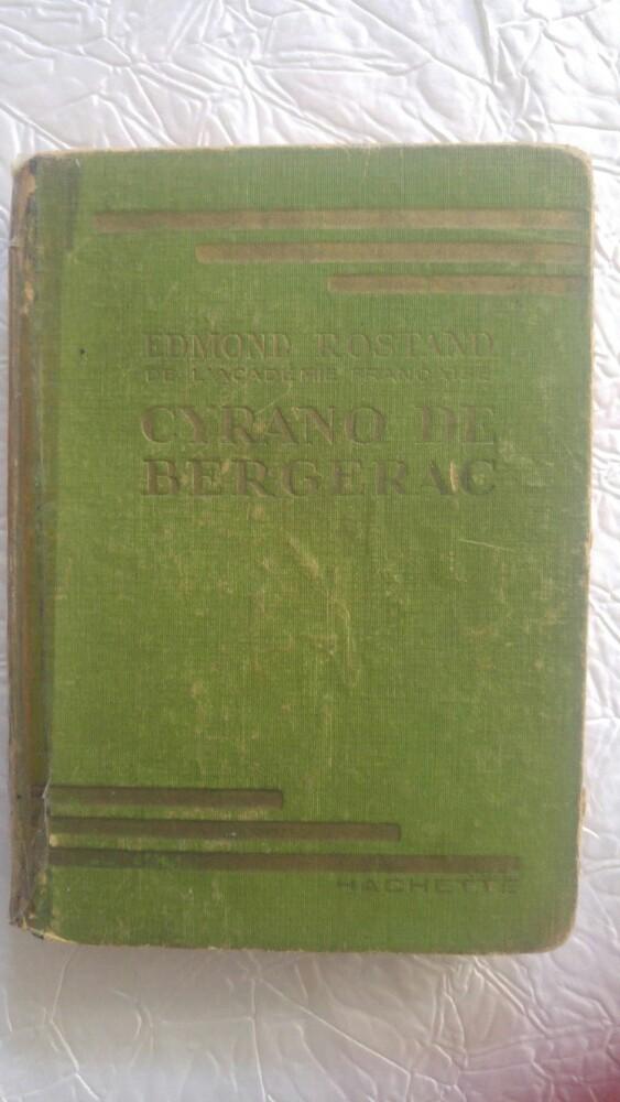 Vintage livre rostand Cirano de Bergerac 1939 hachette, Enlèvement ou Envoi, Rostand