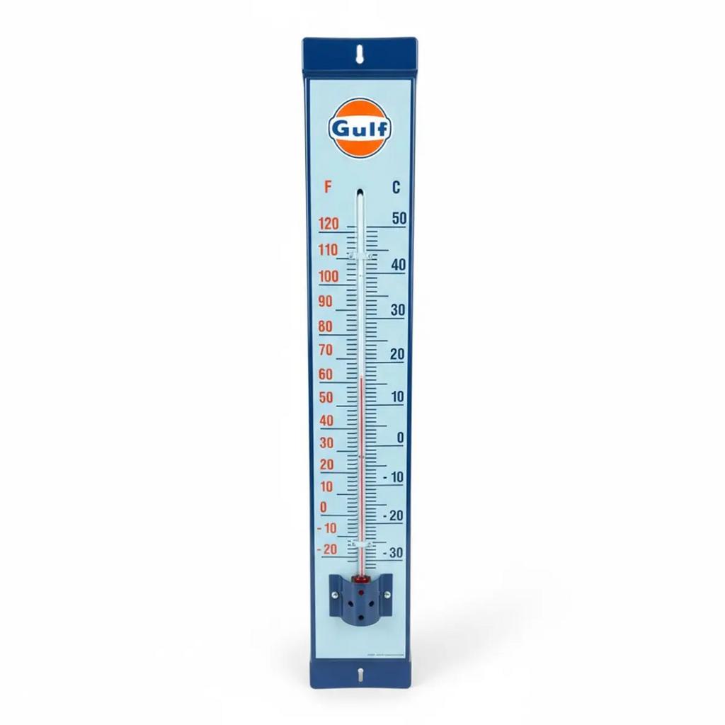 Gulf emaille thermometer limited edition, Ophalen of Verzenden, Nieuw