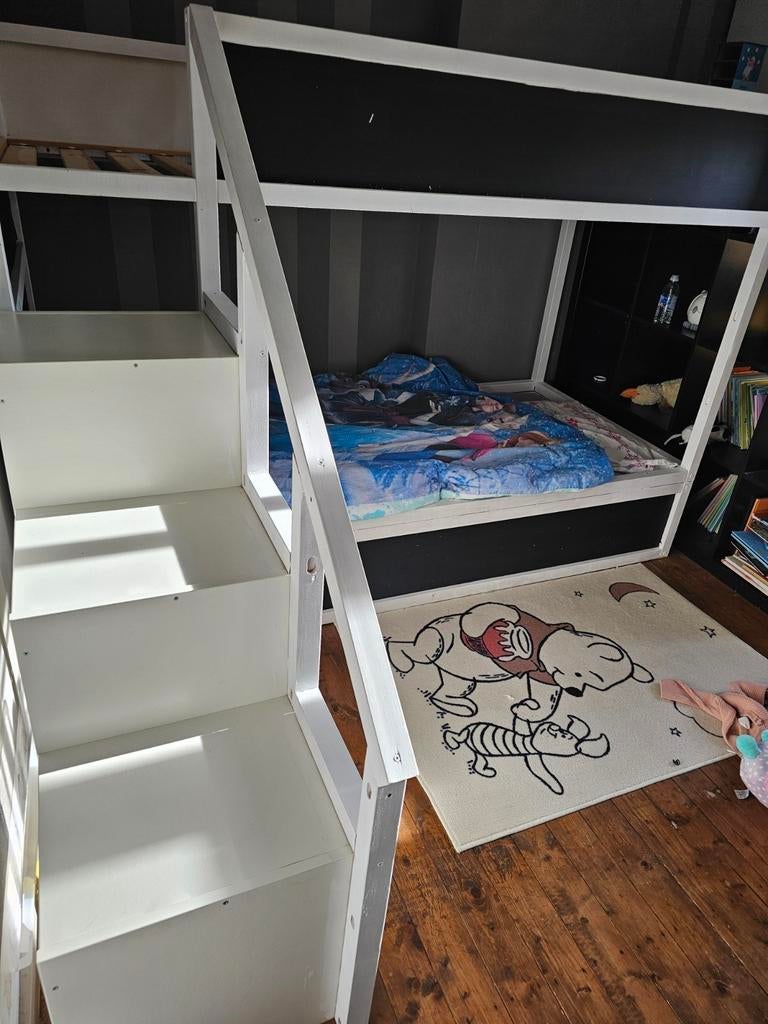 stapelbed, Maison & Meubles, Chambre à coucher | Lits superposés & Lits mezzanines, Enlèvement