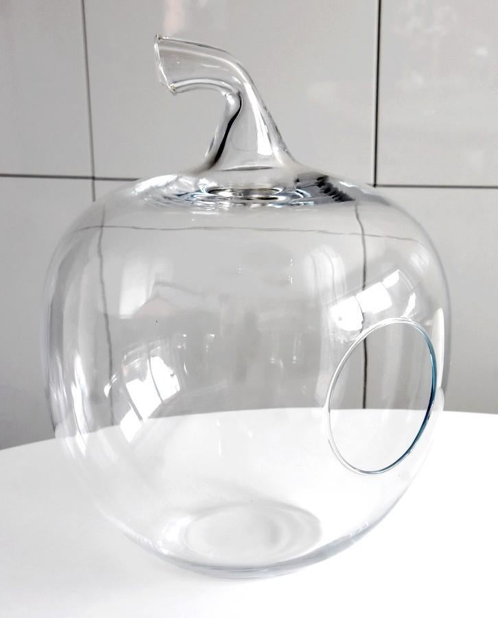 Pomme en verre vintage XXL, Enlèvement
