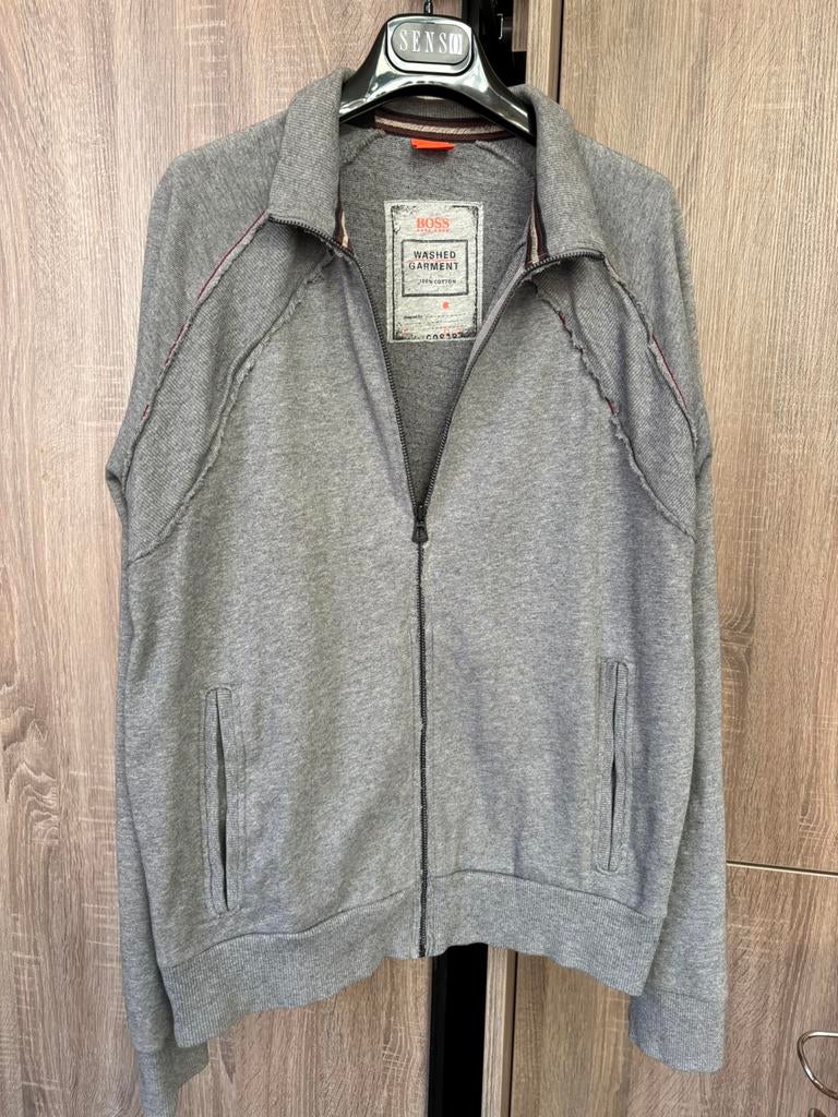 Gilet à chandail Hugo Boss pour hommes, taille M, Enlèvement ou Envoi, Taille 48/50 (M), Gris