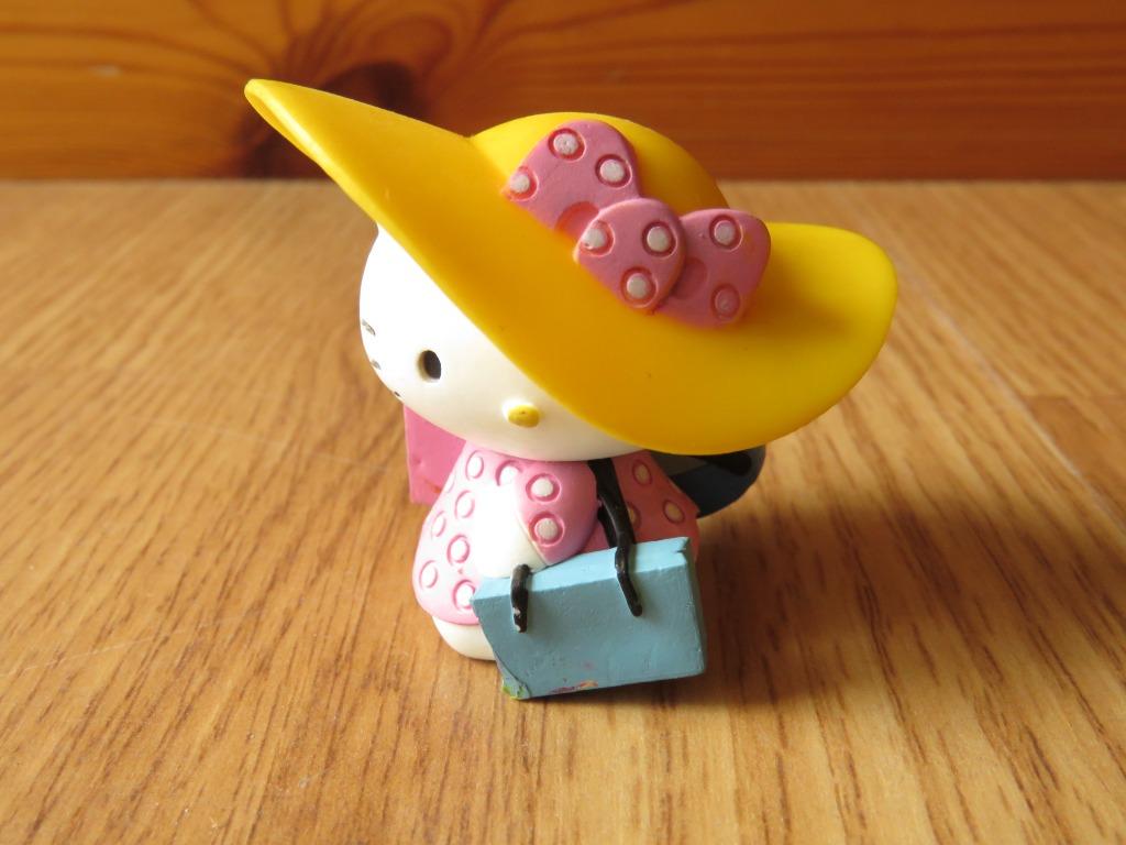 figurine Hello Kitty Bullyland en plastique Sanrio, Enlèvement ou Envoi, Utilisé