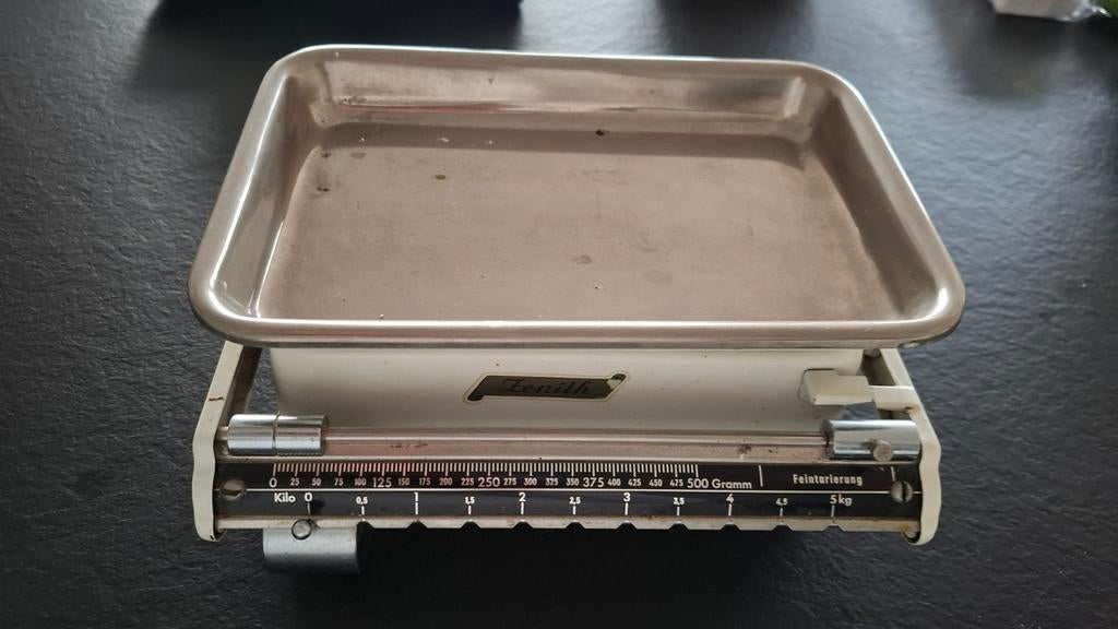 Retro weegschaal Zenith, Antiek en Kunst, Ophalen of Verzenden