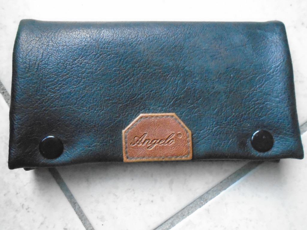 „ANGELO” LEREN PORTEMONNEE-ETUI, Antiek en Kunst, Ophalen of Verzenden