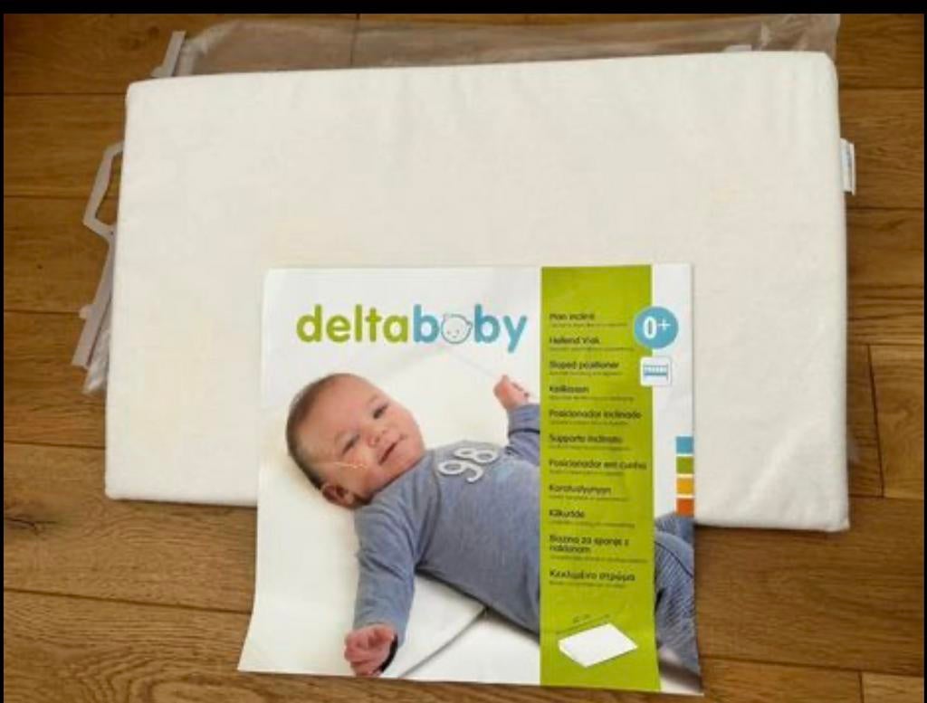 Delta baby hellend kussen 60 cm, Enfants & Bébés, Enlèvement ou Envoi, Comme neuf, Oreiller