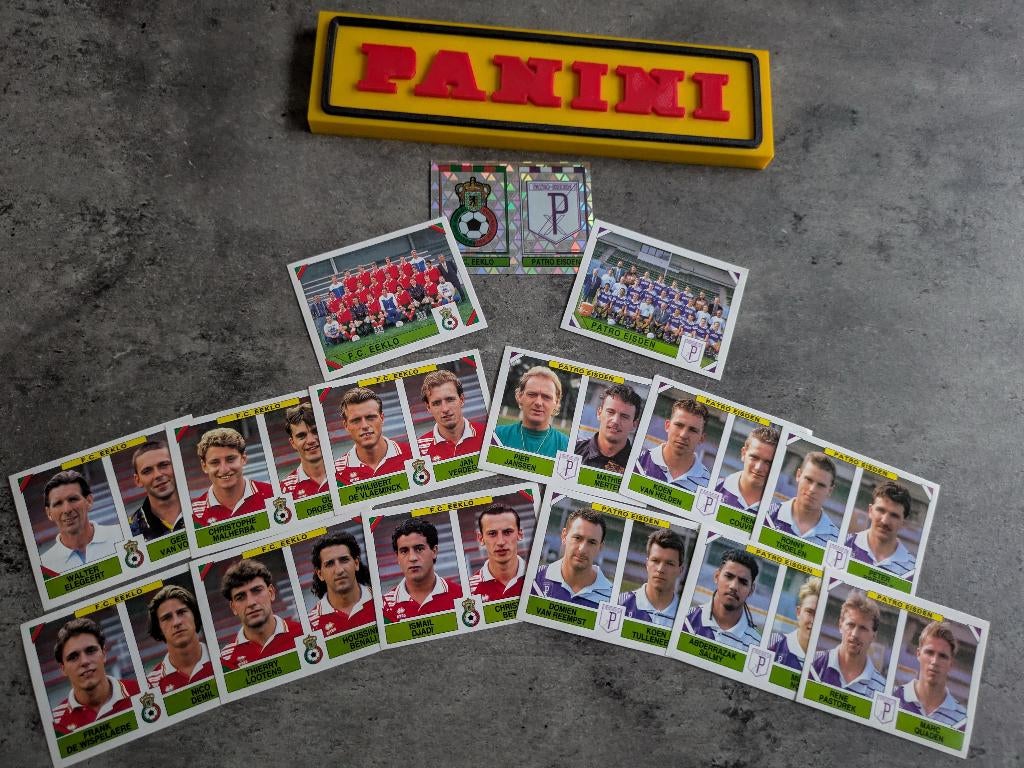 15 AUTOCOLLANTS FOOTBALL, 95 EEKLO/PATRO EISDEN, Enlèvement ou Envoi, Neuf