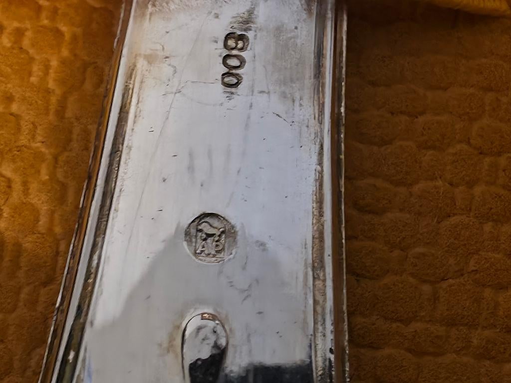 Service vintage 51 pcs avec marquages 800 & AP coffret, Enlèvement ou Envoi