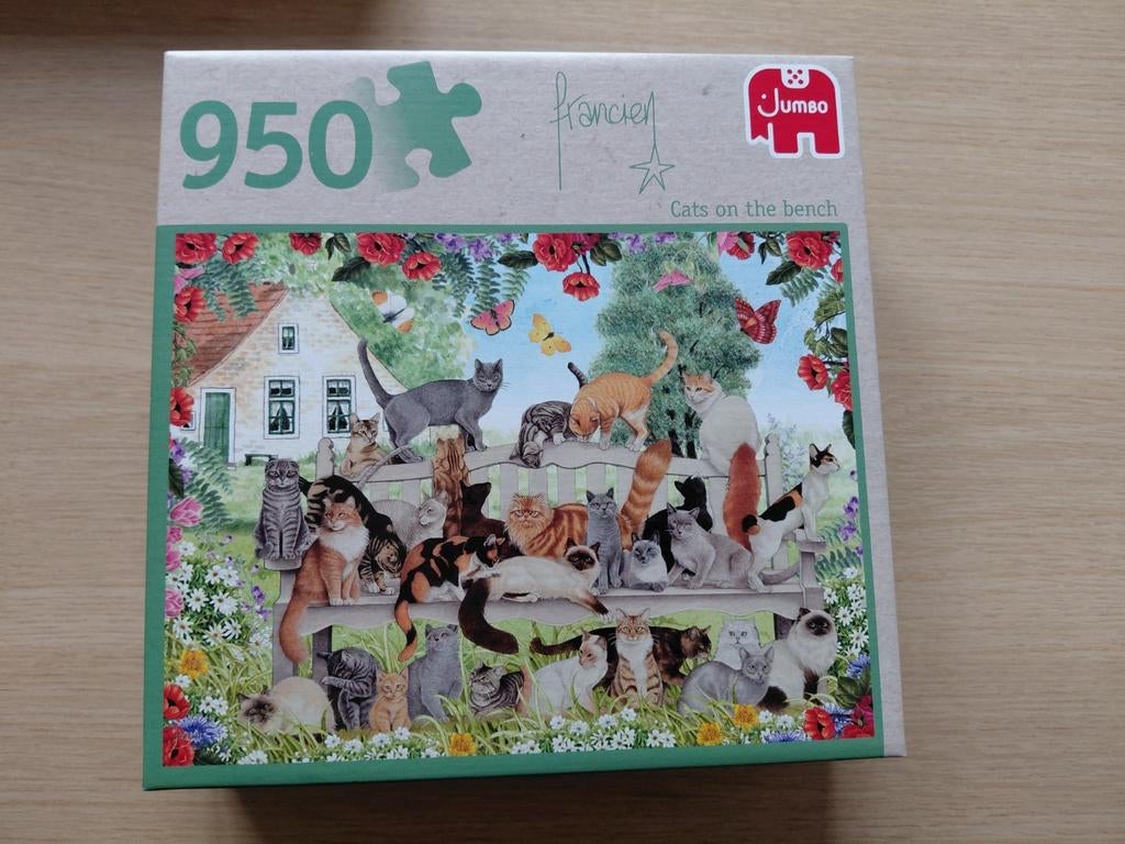 Puzzel jumbo 950 stuks, Ophalen, Zo goed als nieuw
