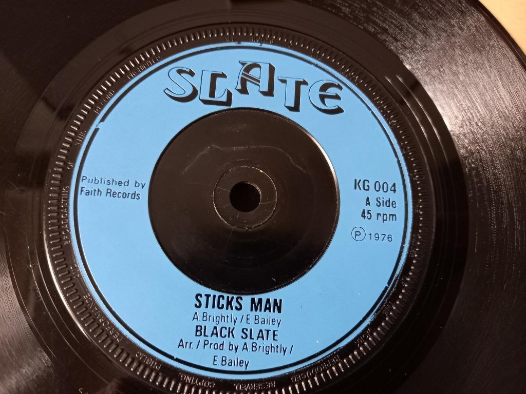 Black Slate – Sticks Man / Robber Man In Dub " Original UK ", Gebruikt, Overige genres, 7 inch, Single