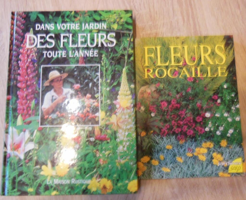Des Fleurs toute l'année et Fleurs de rocaille, Envoi, Neuf, Jardinage et Plantes de jardin