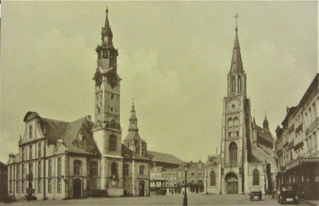 ZICHTKAARTEN- SINT TRUIDEN- GROTE MARKT, Enlèvement ou Envoi, Non affranchie, Ville ou Village