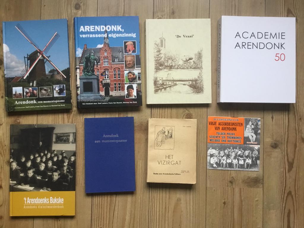 Arendonk - 7 verschillende boeken heemkunde, Zo goed als nieuw