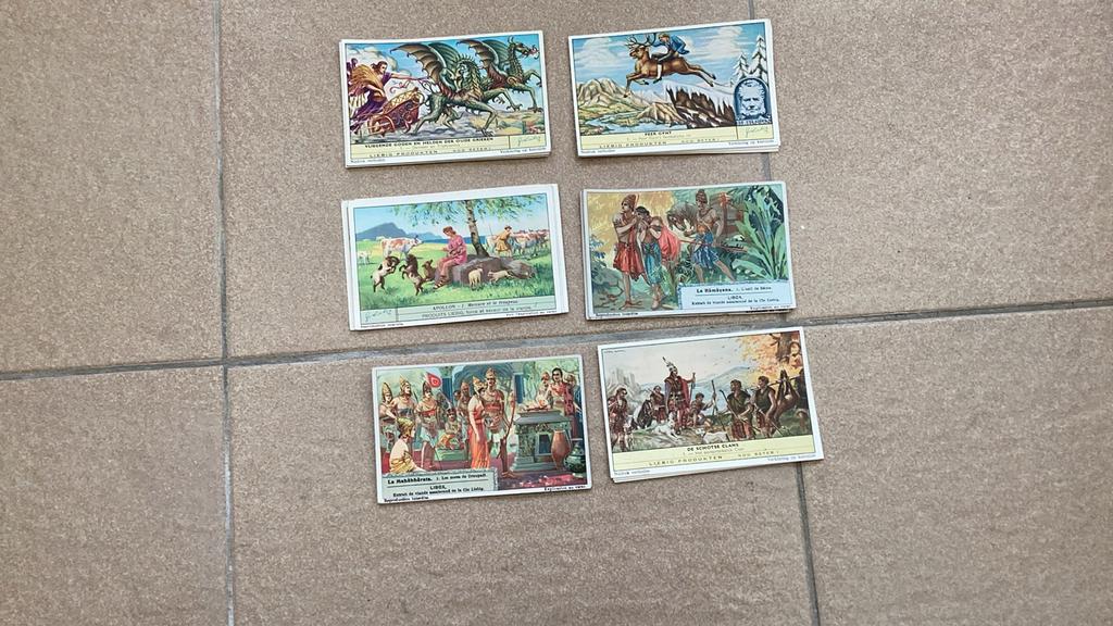 Verschillende sets Liebig prenten, Verzamelen, Ophalen of Verzenden