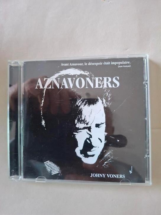 Cd johny voners  aznavoners, Ophalen of Verzenden, Zo goed als nieuw