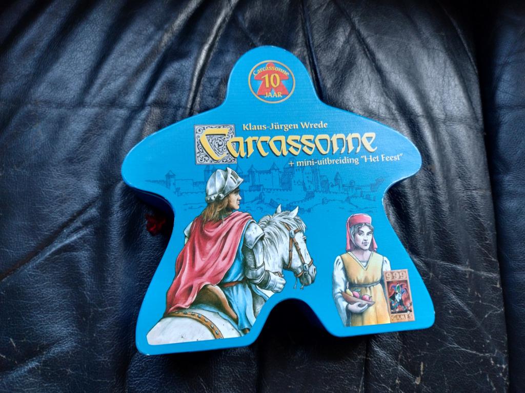 Carcassonne: 10 jarig jubileum editie, Ophalen of Verzenden, Gebruikt, 999 Games