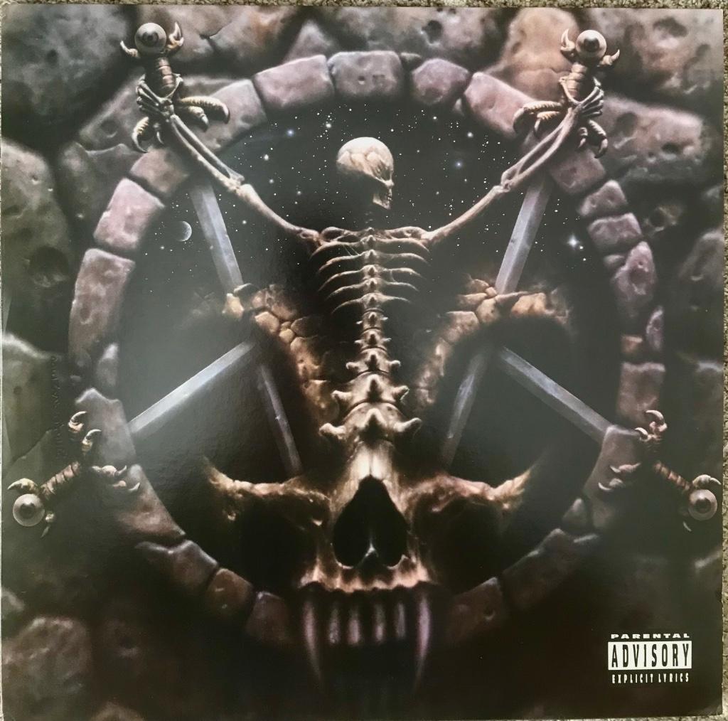 Slayer ‎– Divine Intervention, vinyl 1994, Red Translucent, Enlèvement ou Envoi, Utilisé
