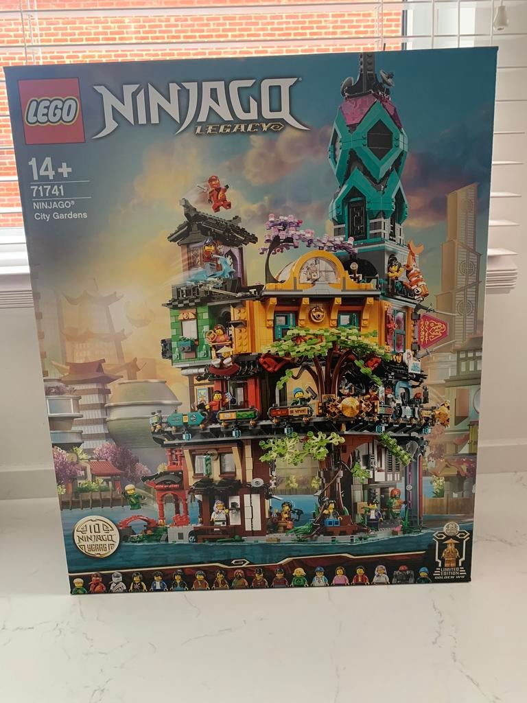 Lego Ninjago - 71741 - Sealed - Stadstuinen, Ophalen of Verzenden, Nieuw, Complete set, Lego