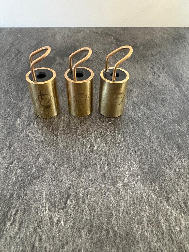 3x gouden monkey Climber bobbin, Enlèvement, Neuf