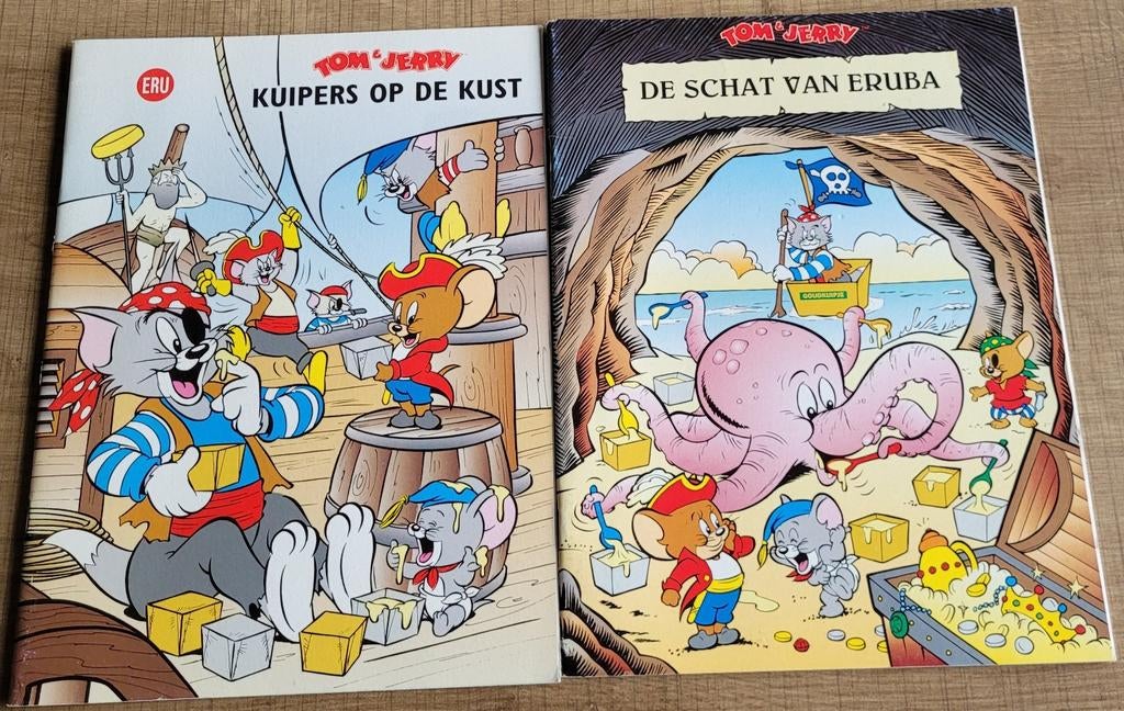2 speciale stripuitgaves: Tom & Jerry, Boeken, Stripverhalen, Meerdere stripboeken, Ophalen of Verzenden, Zo goed als nieuw