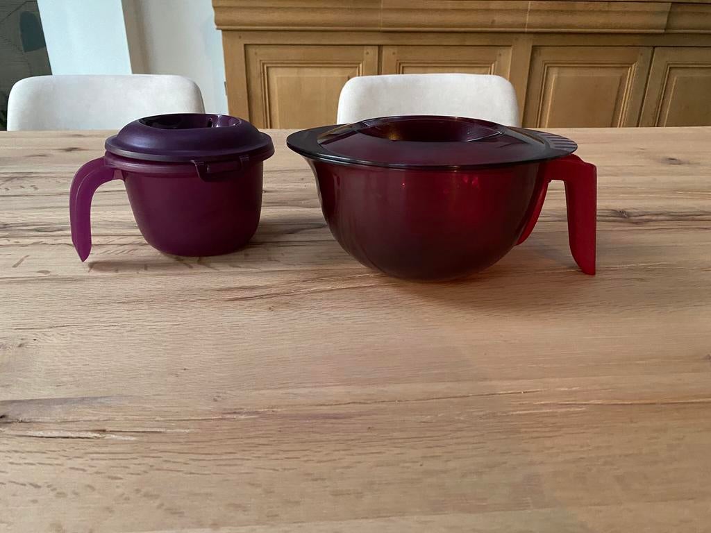Tupperware Micro onde- pichet+ cuiseur riz, Enlèvement, Comme neuf