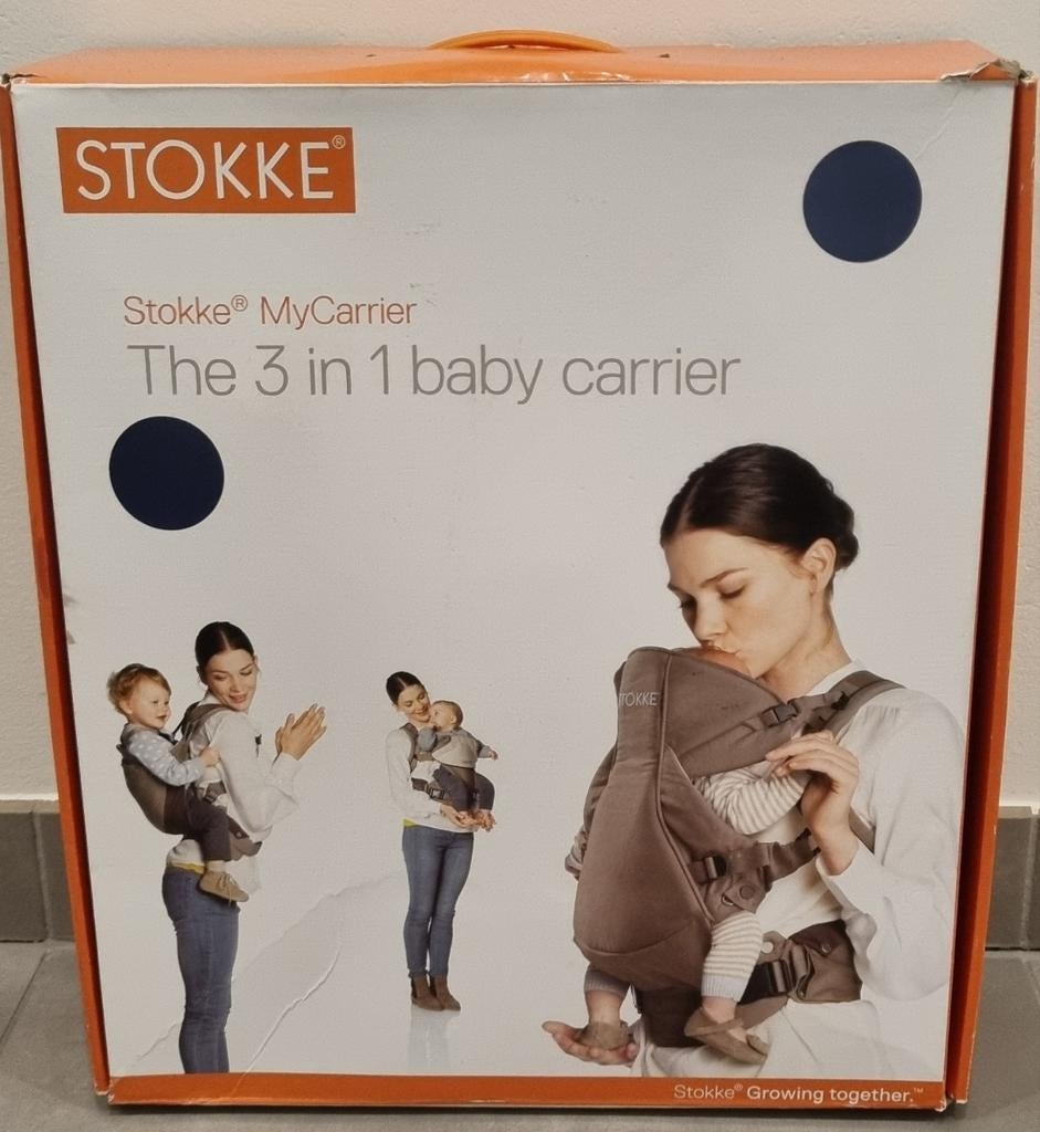 Stokke:The 3 in 1 baby carrier, gloednieuw., Kinderen en Baby's, Babydragers en Draagdoeken, Ophalen of Verzenden, Draagzak