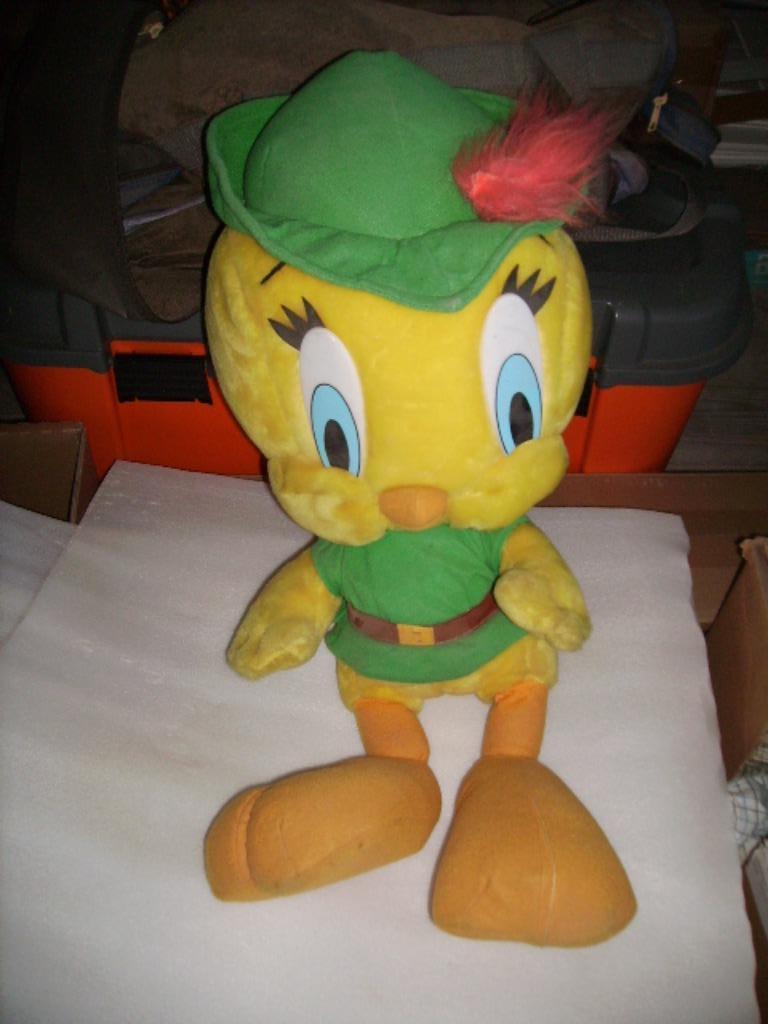 knuffelbeer Tweety de looney Tunes, Kinderen en Baby's, Speelgoed | Knuffels en Pluche, Ophalen of Verzenden, Zo goed als nieuw