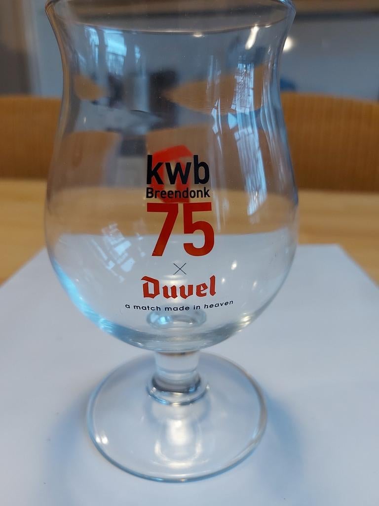 Duvelglas kwb Breendonk 75, Ophalen of Verzenden, Zo goed als nieuw