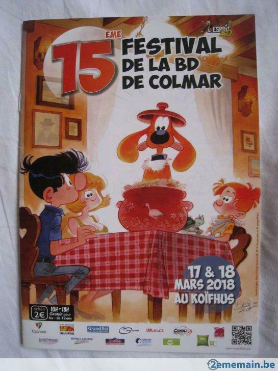 catalogue festival bd boule et bill corto maltesse, Neuf, Enlèvement ou Envoi, Bastide, Une BD